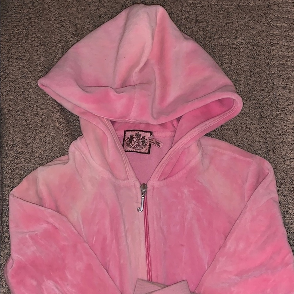 Pink juicy couture sweat jacket